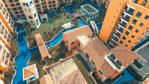 Căn hộ, 1 phòng ngủ, phù hợp cho người khuyết tật, ban công | Ngoại thất