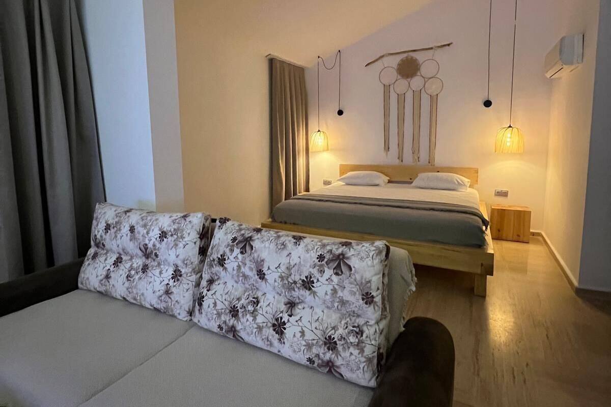 Comfort Suite Room, Sea View | 埃及棉床单、高档床上用品、免费迷你吧物品、熨斗/熨衣板