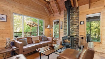 TV, fireplace, DVD player, offices