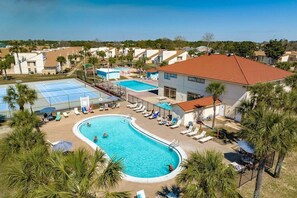 Pool - "Horizon Sunset 36C" Sleeps 6-Beach access (Panama City Beach)