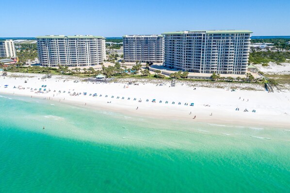 On the beach - Incredible 10th Floor Balcony Views at Destin's Silver Shells! (Destin)
