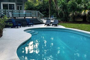 Beheizter Pool