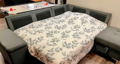 Spacious 1 bedroom basement suite with free parking near CFB, RMC & Downtown.