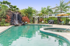 Pool - Plantation 722 in Princeville with AC (Princeville)