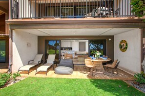 Condo (1 Bedroom) | Terrace/patio - Maalaea Surf MSR-F2 by KBM (Kihei)