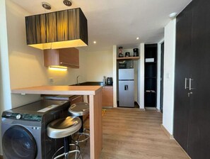 Fridge, microwave, oven, stovetop - Sea View (Río Hato)