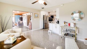 TV, fireplace - Waterfront Tampa Vacation Rental w/ Boat Dock! (Tampa)