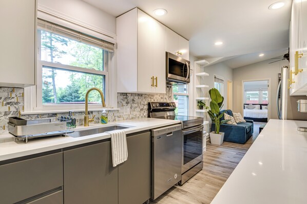 House (3 Bedrooms) | Interior - Tree-lined Indianapolis Home ~ 10 Mi to Downtown! (Indianapolis)