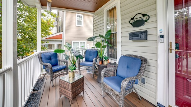 Terrace/patio - Charming Pittsburgh Home - 2 Mi to Downtown! (Pittsburgh)