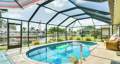 Private Dock & Lanai: Waterfront Cape Coral Home!