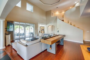 Interior - Pool & Boat Dock: Pet-friendly Cape Coral Home (Cape Coral)