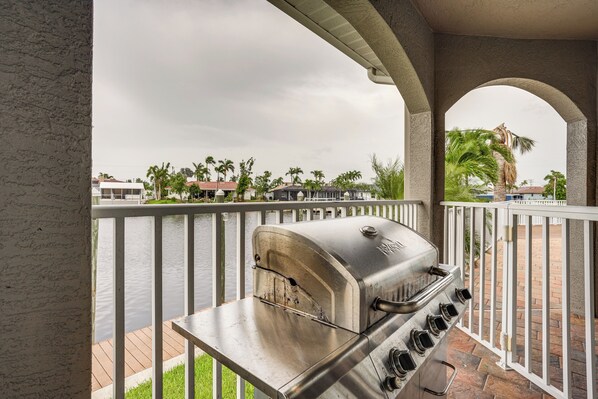 House (6 Bedrooms) | Interior - Pool & Boat Dock: Pet-friendly Cape Coral Home (Cape Coral)