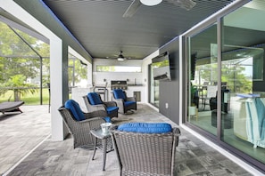 House (4 Bedrooms) | Interior - Private Pool & Grill: Cape Coral Vacation Rental! (Cape Coral)
