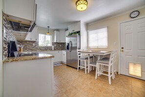 House (2 Bedrooms) | Interior - Relax Fireside! Tahoe Area Home 28 Mi to Slopes (Carson City)