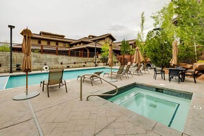 Outdoor pool - Park City Alpine Retreat w/ Community Pool! (Park City)