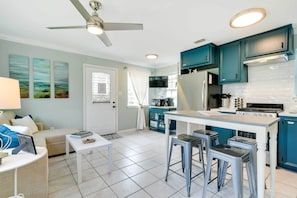 House (1 Bedroom) | Interior - 1 Block to Beach: Galveston Coastal Cottage (Galveston)