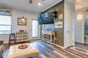 TV - Pet-friendly Galveston Vacation Rental w/ Hot Tub! (Galveston)