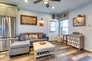 TV - Pet-friendly Galveston Vacation Rental w/ Hot Tub! (Galveston)