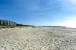 Accommodatie ligt op het strand