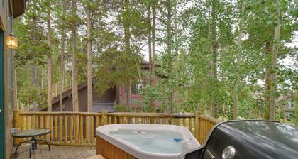 Hot Tub & Ski Shuttle: Rustic Breckenridge Retreat