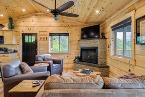 House (3 Bedrooms) | Interior - Gorgeous Gatlinburg Cabin: Large Deck & Hot Tub! (Gatlinburg)