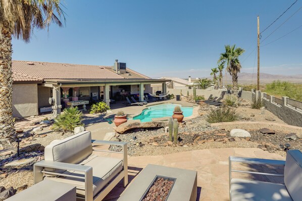 Façade de l’hébergement