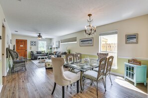 House (2 Bedrooms) | Interior - Breezy PCB Vacation Rental w/ Lanai, Walk to Ocean (Panama City Beach)