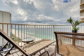 Apartment (1 Bedroom) | Interior - Panama City Beach Condo: Balcony w/ Ocean Views! (Panama City Beach)