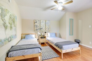 Departamento (2 Bedrooms) | 2 habitaciones, tabla de planchar con plancha y ropa de cama 