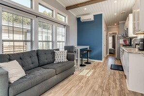 House (1 Bedroom) | Interior - Austin Tiny Home: Fireplace, Shared Pool & Hot Tub (Austin)
