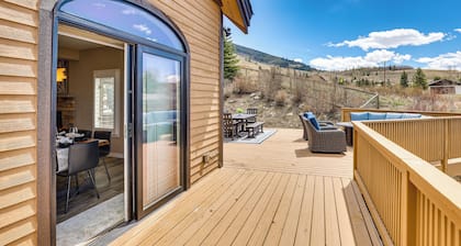 8 Mi to Keystone: Home w/ Hot Tub in Dillon