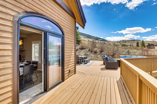 8 Mi to Keystone: Home w/ Hot Tub in Dillon