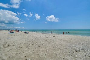 Na praia 