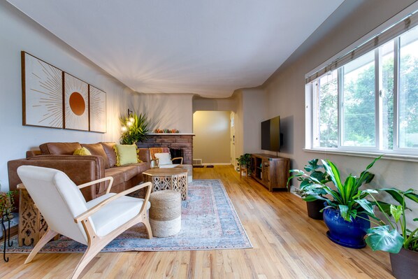 Interior - Bohemian Colorado Retreat w/ Patio & Fireplace! (Arvada)