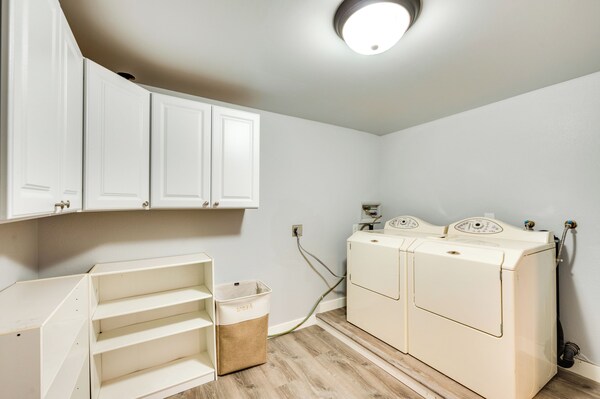Game Room, Deck + Theater: Westminster Family Home - Arvada, CO