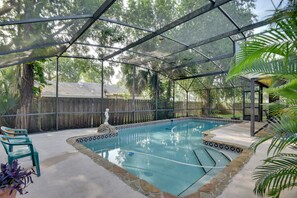 Pool - Pet-friendly Port Orange Home w/ Private Pool! (Port Orange)