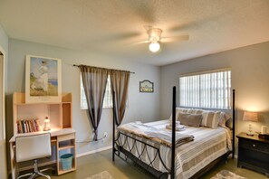 2 habitaciones y espacio para trabajar con laptop 