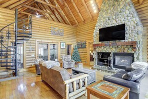 House (3 Bedrooms) | Interior - Sevierville Sanctuary - Huge Game Room & Hot Tub! (Sevierville)
