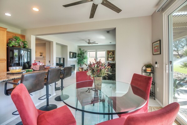 Interior - 2 Mi to Coachella: Indio Home w/ Outdoor Oasis (Indio)