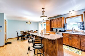 House (6 Bedrooms) | Interior - Vermont Vacation Rental ~ 11 Mi to Lake Willoughby (East Charleston)
