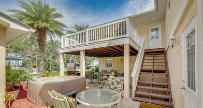 St Augustine Apt w/ Hot Tub Access ~ 1 Mi to Beach