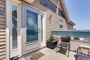 Apartment (3 Bedrooms) | Interior - Pool Access + Views: Waterfront Lake Ozark Escape (Lake Ozark)