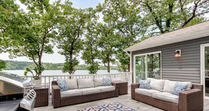 Dock & Sunset Views: Lakeside Ozark Retreat!