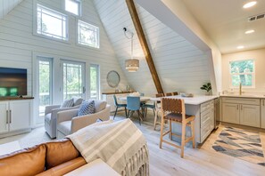 House (2 Bedrooms) | Interior - Santa Rosa Beach A-frame > 1 Mi to Ocean! (Santa Rosa Beach)