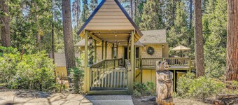 3 Mi to Shaver Lake: Cozy 'bears Hideaway' Cabin!