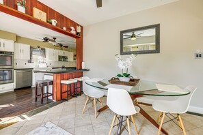 House (3 Bedrooms) | Interior - Covered Patio + Game Room: New Braunfels Home! (New Braunfels)