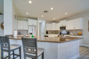 House (3 Bedrooms) | Private kitchen - Luxe Surprise Home: Pool, Putting Green & Hot Tub! (Surprise)