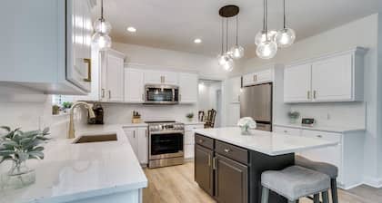 Prime Peoria Retreat w/ Deck & Fireplace!