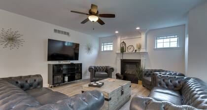 Prime Peoria Retreat w/ Deck & Fireplace!