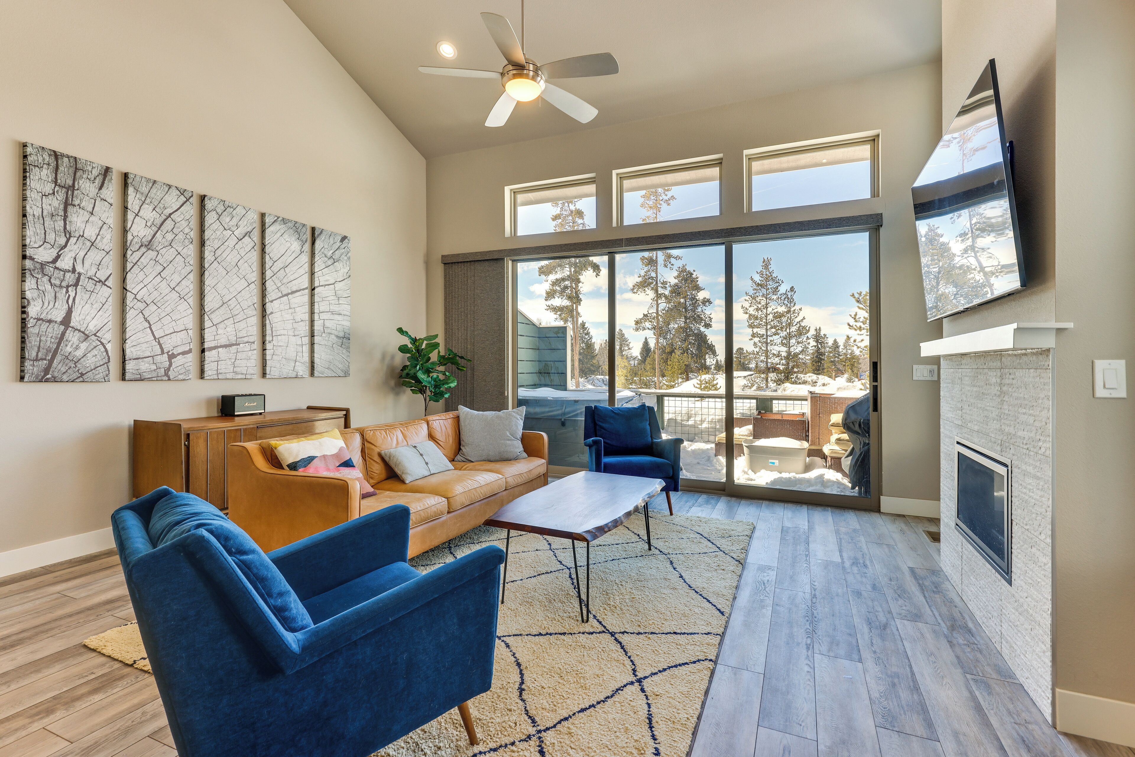 Façade de l’hébergement